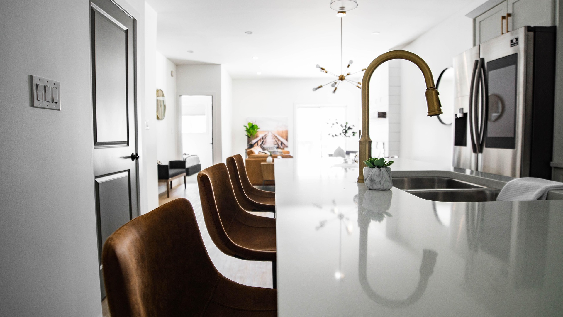 photo of kitchen countertop