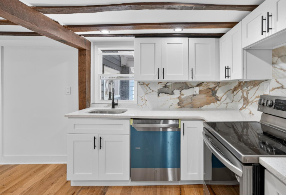 after photo of kitchen remodel