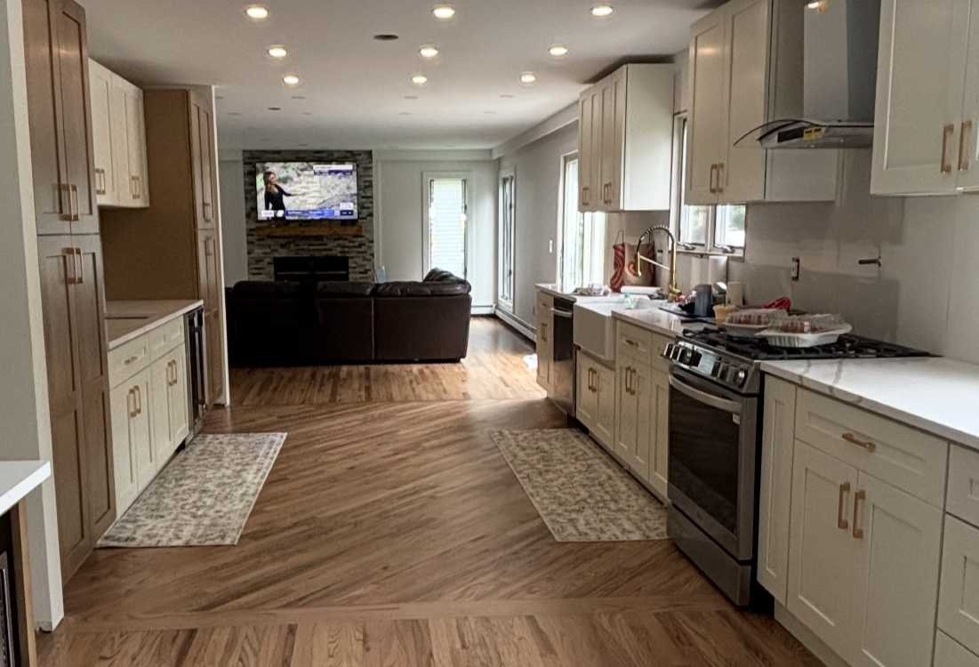 after photo of kitchen remodel